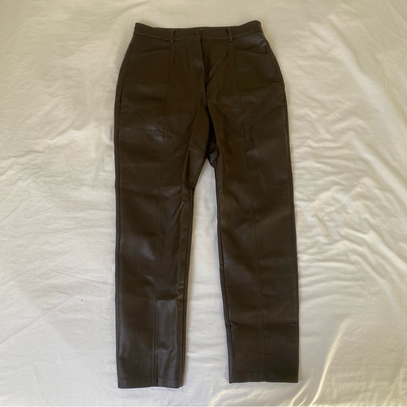 Wilfred Rebel Pant - Rich Mocha Brown size 12 - Picture 1 of 3